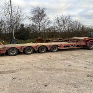 2015 Faymonville 4 Axle extender Low Loader